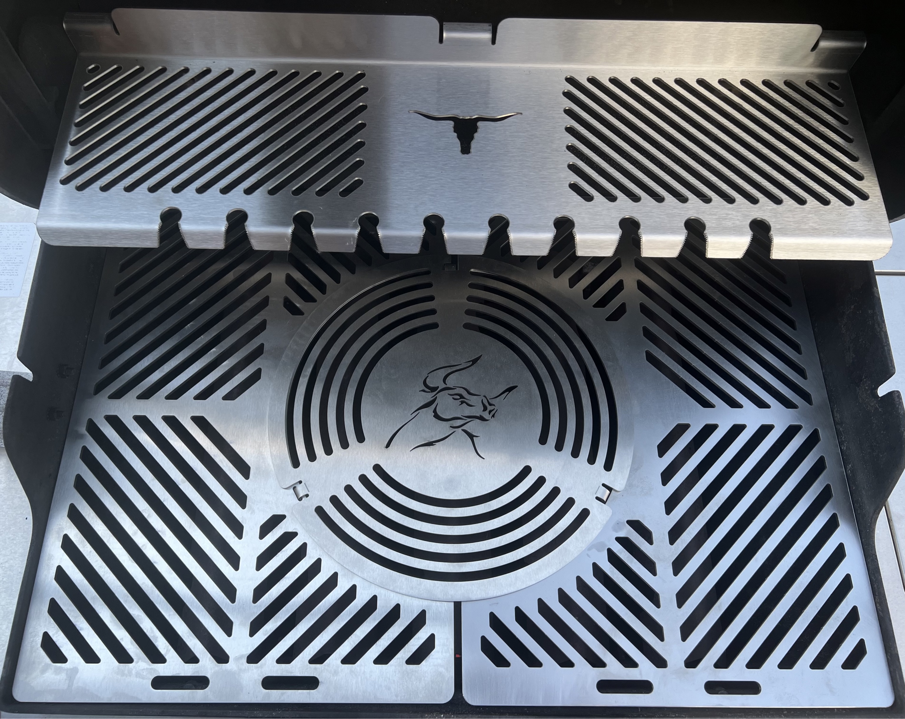 Edelstahl Grillrost passend Weber Genesis II 480x680mm Edelstahl Grillrost passend Weber Genesis II 480x680mm