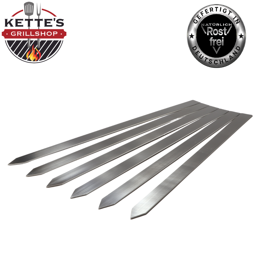 Adana Grillspieße extra breit 24mm und 600mm   Adana Grillspieße extra breit 24mm und 600mm